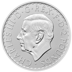 2026 UK Britannia 1oz Silver Coin - Mint-Sealed Tube of 25 Coins