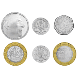 Pre-Owned 2011 UK Piedfort Proof Silver 6-Coin Set - VAT Free