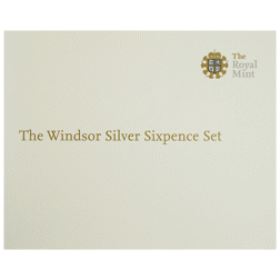 Pre-Owned UK 'The Windsor Silver Sixpence' 3-Coin Collection - VAT Free