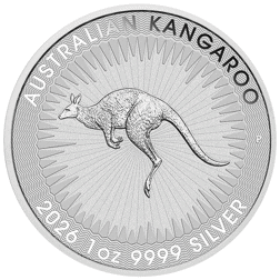 2026 Australian Kangaroo 1oz Silver Coin