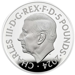 2024 UK Britannia 2oz Proof Silver Coin