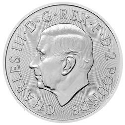 Pre-Owned Capital Gains Tax Free UK 1oz Silver Coin - Best Value - VAT Free