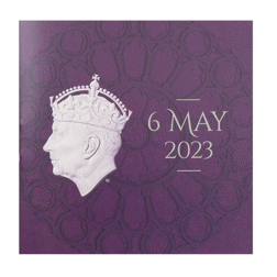 Pre-Owned 2023 UK King Charles III Coronation 1oz Proof Silver Coin - VAT Free