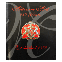 Pre-Owned 2002 Australian Melbourne Mint 130th Anniversary 1oz Proof Silver Coin - VAT Free