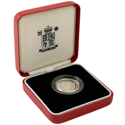 Pre-Owned 2001 UK £1 Piedfort Proof Silver Coin - VAT Free