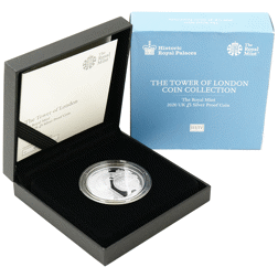 Pre-Owned 2020 Tower of London: The Royal Mint £5 Proof Silver Coin - VAT Free