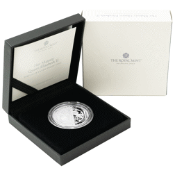 Pre-Owned 2022 UK Queen Elizabeth II Memorial £5 Proof Silver Coin - VAT Free