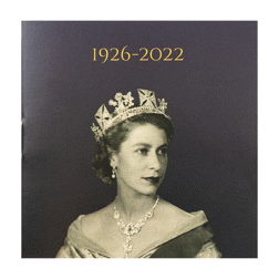 Pre-Owned 2022 UK Queen Elizabeth II Memorial £5 Proof Silver Coin - VAT Free