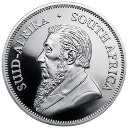 Pre-Owned 2019 South African Krugerrand 1oz Proof Silver Coin - VAT Free