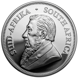 Pre-Owned 2020 South African Krugerrand 1oz Proof Silver Coin - VAT Free