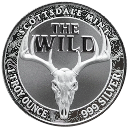 Scottsdale Mint The Wild: American Bison Colourised Certi-Lock 1oz Silver Round*