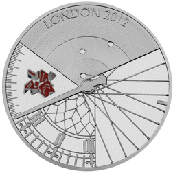 Pre-Owned 2012 UK London 2012 Paralympic Games £5 Piedfort Proof Silver Coin - VAT Free