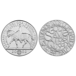 Pre-Owned 2002 - 2003 UK Queen Elizabeth II Royal Celebration Proof Silver 2-Coin Set - VAT Free