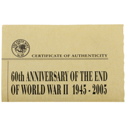 Pre-Owned 2005 Australian WWII 'Moving Image' 1oz Proof Silver Coin - VAT Free