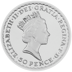 Pre-Owned 1997 UK Britannia 1/4oz Proof Design Silver Coin - VAT Free