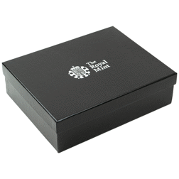 Pre-Owned UK Royal Mint Masterpiece: St George and the Dragon 250g Silver Medal - Damaged Box