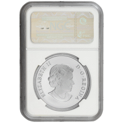 Pre-Owned 2014 Canadian Bighorn Sheep 1oz Matte Proof Silver Coin - NGC Graded PF70 - 3918441-011 -