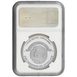 Pre-Owned 2015 Burundi African Lion 1oz Proof Silver Coin - NGC Graded PF70 - 3978857-040 - VAT Free