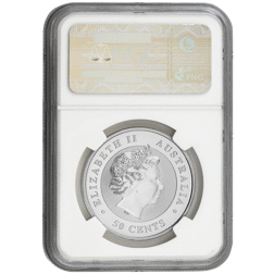 Pre-Owned 2013 Australian Koala 1/2oz Silver Coin - NGC Graded MS70 - 3689014-029 - VAT Free