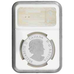 Pre-Owned 2014 Canadian Great Lakes: Lake Erie 1oz Proof Silver Coin - NGC Graded PF70 - 3913761-001