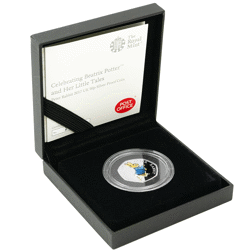 Pre-Owned 2017 UK Post Office Beatrix Potter 'Peter Rabbit' Proof Silver 50p Coin - VAT Free