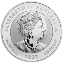 Pre-Owned 2022 Australian Quokka 1oz Silver Coin - VAT Free