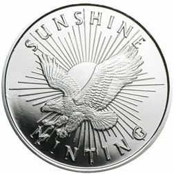 Sunshine Mint 1/2oz Silver Round
