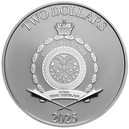 2025 Niue Star Wars Princess Leia 1oz Silver Coin