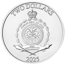 Pre-Owned 2025 Niue Star Wars Princess Leia 1oz Silver Coin - VAT Free