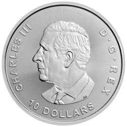 Pre-Owned 2025 Canadian Bull and Bear 2oz Silver Coin - VAT Free