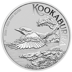 2026 Australian Kookaburra 1kg Silver Coin