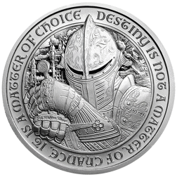 Pre-Owned Destiny Knight - The Raven 2oz Silver Round