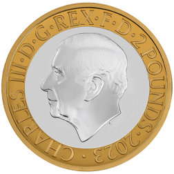 Pre-Owned 2023 UK 'Celebrating the Life and Work of JRR Tolkien' £2 Proof Silver Coin - VAT Free
