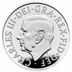 Pre-Owned 2023 UK Sixpence Silver Coin - Carded - VAT Free