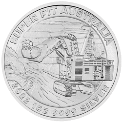 Pre-Owned 2022 Australian Super Pit 1oz Silver Coin - VAT Free