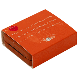 Pre-Owned 2000 Australia Kookaburra 1oz Proof Silver Coin - VAT Free