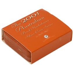 Pre-Owned 2001 Australia Kookaburra 1oz Proof Silver Coin - VAT Free