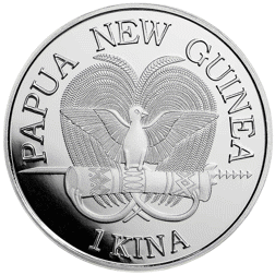 Pre-Owned 2023 Papua New Guinea Bird of Paradise 1oz Silver Coin - VAT Free