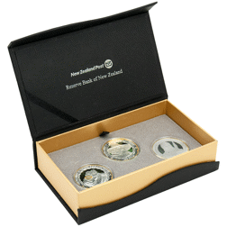 Pre-Owned 2021 New Zealand Lord of the Rings 20th Anniversary Silver Proof 3-Coin Set - VAT Free
