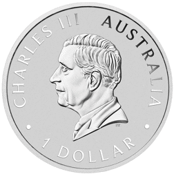 Pre-Owned 2024 Australian 125th Anniversary of the Perth Mint 1oz Silver Coin - VAT Free