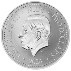 Pre-Owned 2024 Niue Maori 1oz Silver Coin - VAT Free