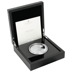 Pre-Owned 2022 UK Harry Potter Hogwarts Express 5oz Proof Silver Coin - VAT Free