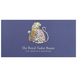 Pre-Owned 2025 UK Tudor Beasts Queen's Panther 1oz Proof Silver 2-Coin Set - VAT Free