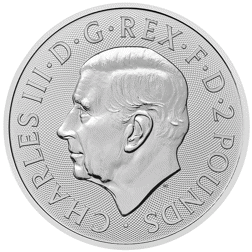 Pre-Owned 2025 UK Count Dracula 1oz Silver Coin - VAT Free