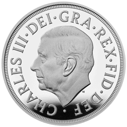 Pre-Owned 2025 UK Full Sovereign Premium Proof Silver Coin - VAT Free