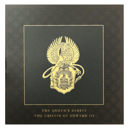 Pre-Owned 2021 UK Queen’s Beasts Griffin of Edward 1oz Proof Silver Coin - Damaged Box - VAT Free