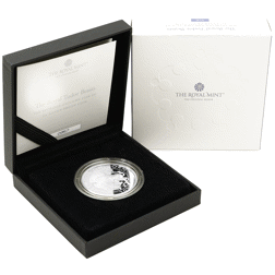 Pre-Owned 2024 UK Tudor Beasts Seymour Unicorn 1oz Proof Silver Coin - VAT Free