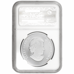 Pre-Owned 2015 Canada Star Charts 'The Quest' Colourised 1oz Proof Silver Coin - NGC Graded PF70 - 3