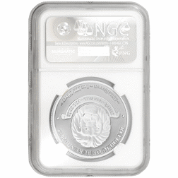 Pre-Owned 2015 Burundi African Lion 'Gilt' 1oz Proof Silver Coin - NGC Graded PF70 - 4256038-036 - VAT Free