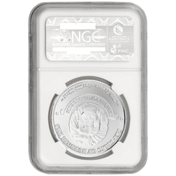 Pre-Owned 2015 Burundi African Lion 1oz Silver Coin - NGC Graded MS69 - 3983384-340 - VAT Free